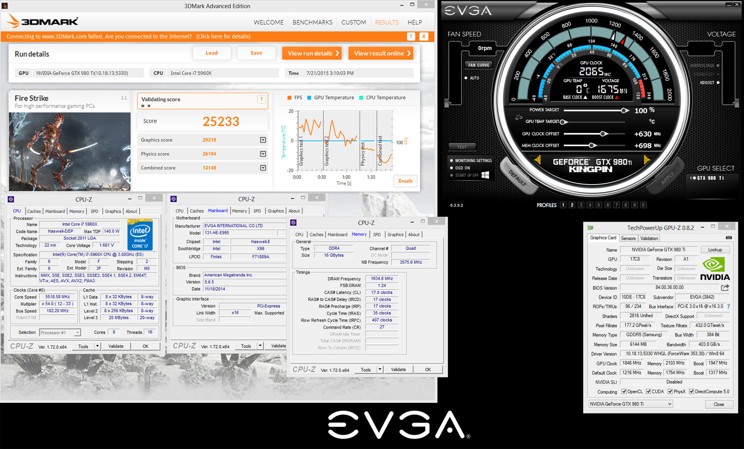 ÚJ rekordokat állított fel az EVGA és K|NGP|N